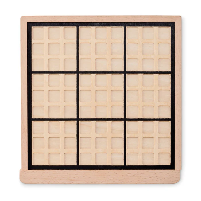 Joc de masă sudoku din lemn