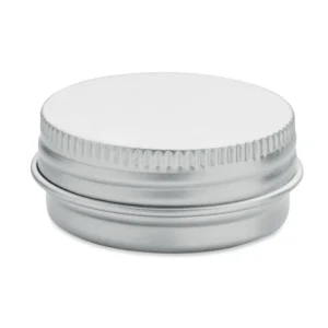 Balsam de buze vegan în cutie de aluminiu, capac inșurubabil Balm