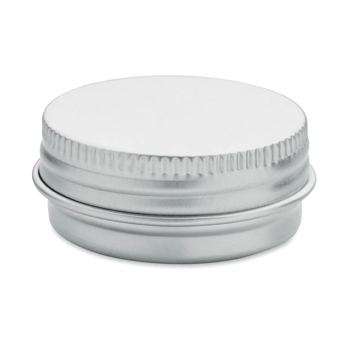 Balsam de buze vegan în cutie de aluminiu, capac inșurubabil Balm