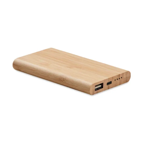 Powerbank bambus 4000 mAh Arenapower C