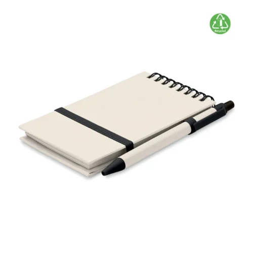 Notes A6 din carton reciclat Mito Set