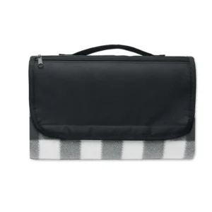 Pătură de picnic pliabilă RPET 150 gr/m² din fleece polar cu revers din PEVA Caly