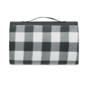 Pătură de picnic pliabilă RPET 150 gr/m² din fleece polar cu revers din PEVA Caly
