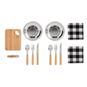 Set de 2 tacâmuri de masă pentru picnic Hudson