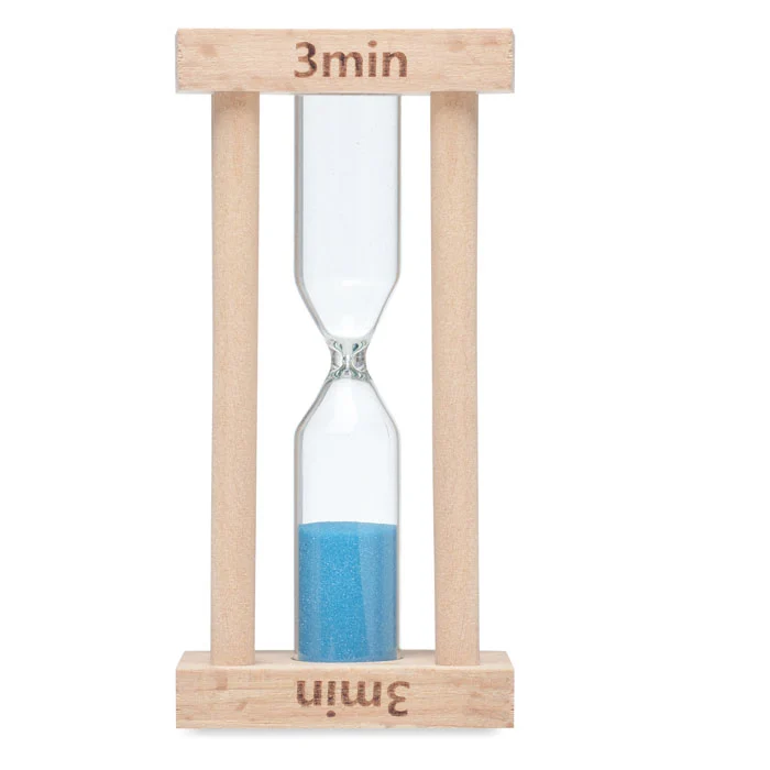 Clepsidră din lemn 3 minute Ci