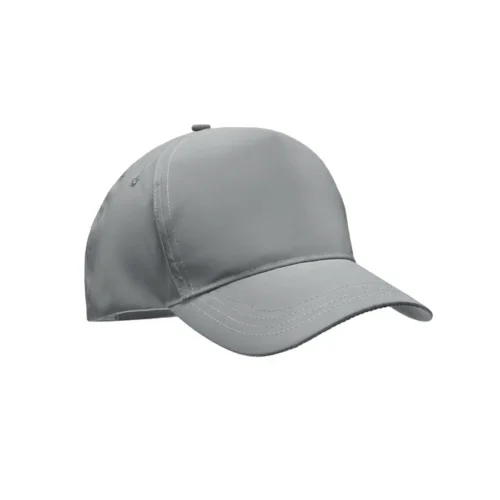 Șapcă de baseball cu 5 panele din poliester 190T foarte reflectorizant Rays