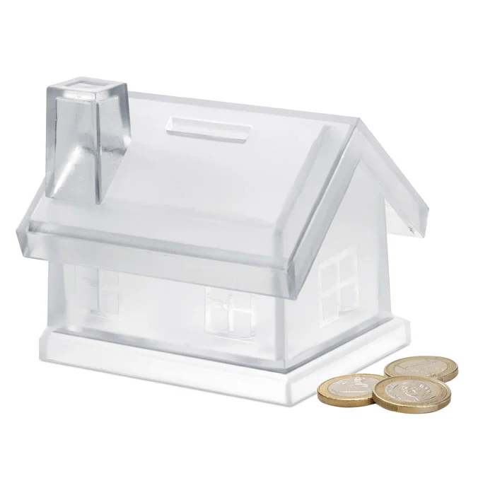 Pușculiță casă din plastic Mybank