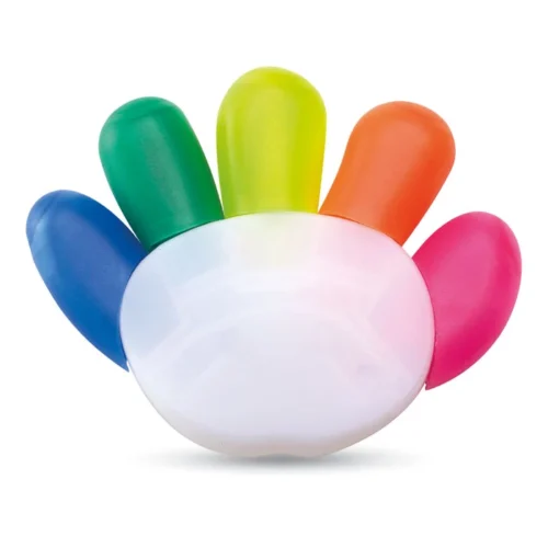 Evidențiator în 5 culori Colore