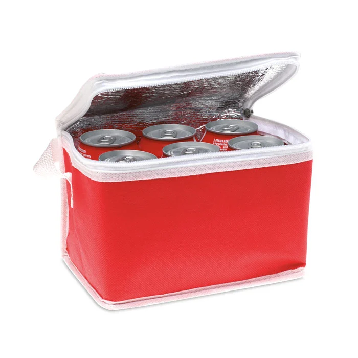 Geantă termoizolantă cu folie de aluminiu în interior, pentru 6 doze Promocool