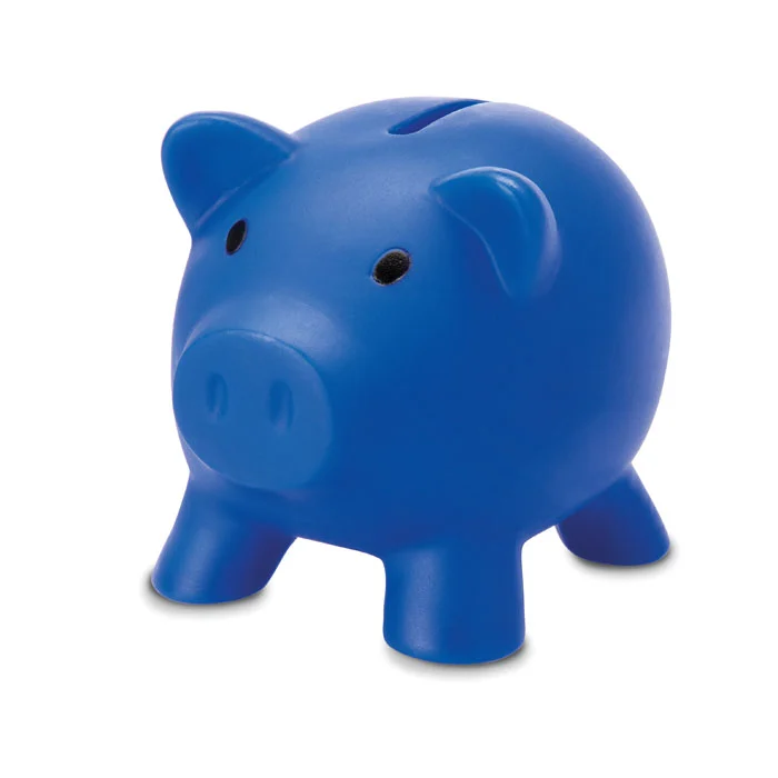 Pușculiță în formă de porcușor din PVC cu capac din ABS Softco
