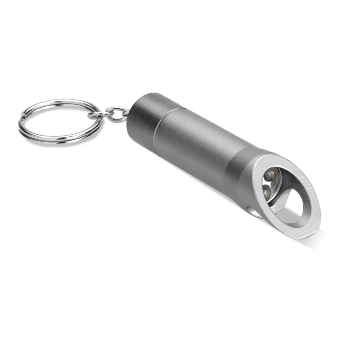 Breloc metalic cu LED și desfăcător de sticle Litop