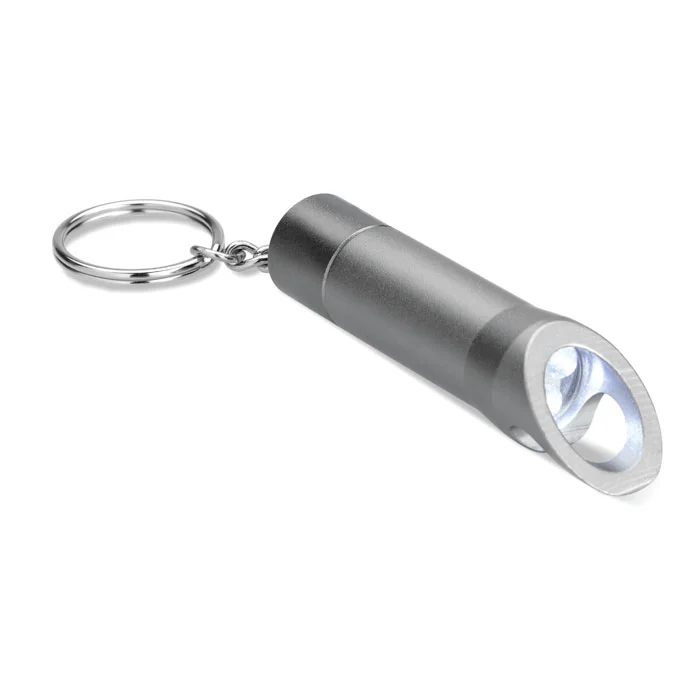 Breloc metalic cu LED și desfăcător de sticle Litop
