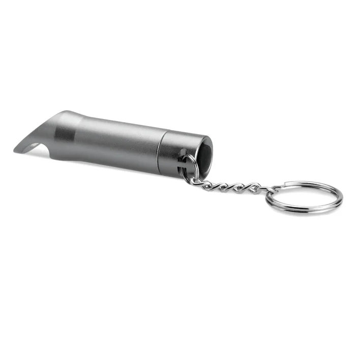 Breloc metalic cu LED și desfăcător de sticle Litop