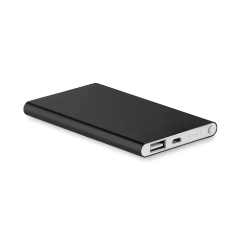 Baterie externă de 4000 mAh din aluminiu reciclat Powerflat