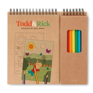 Set de desenat cu carnet Colopad