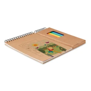 Set de desenat cu carnet Colopad