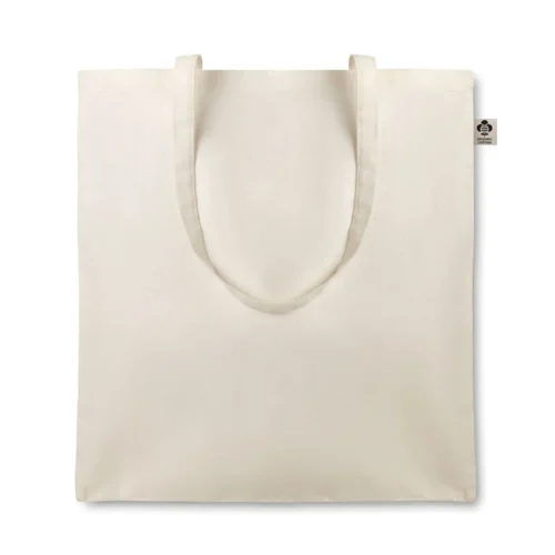 Sacoșă cumpărături din bumbac organic, cu mînere lungi Organic Cottonel