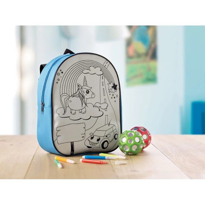 Rucsac cu 5 evidențiatoare Backsketchy
