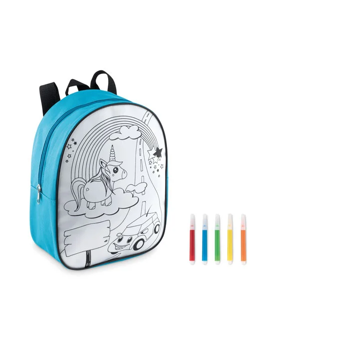 Rucsac cu 5 evidențiatoare Backsketchy