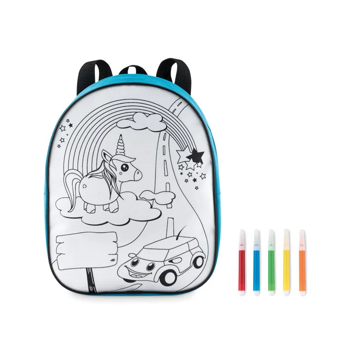 Rucsac cu 5 evidențiatoare Backsketchy
