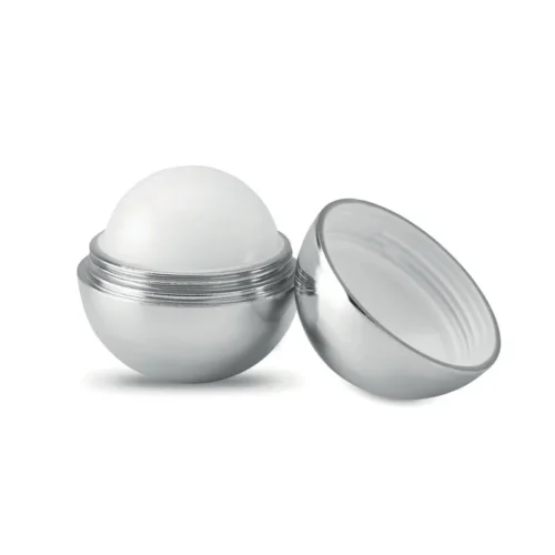 Balsam pentru buze, în suport rotund cu finisaj UV metalic Uv Soft
