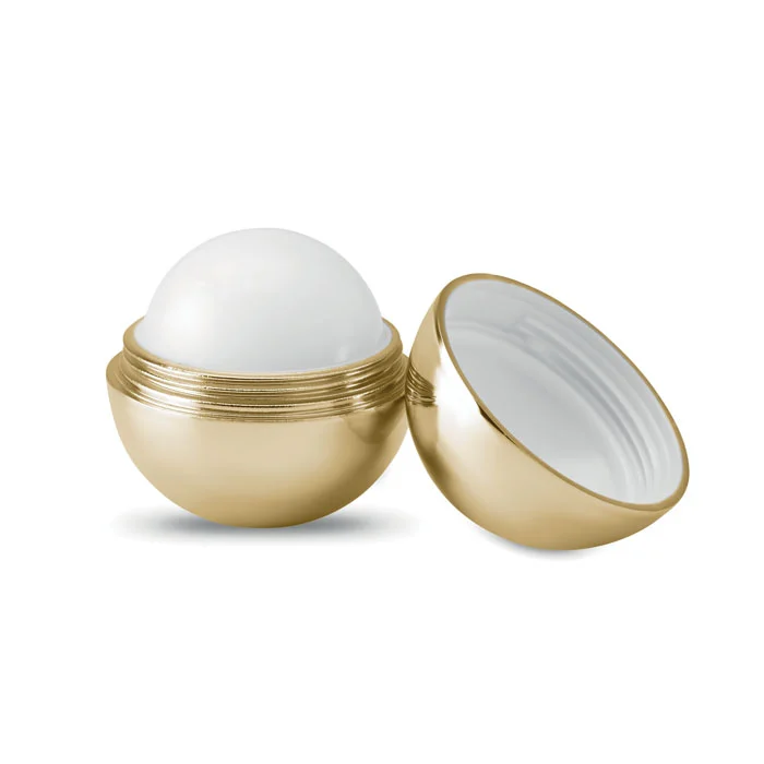 Balsam pentru buze, în suport rotund cu finisaj UV metalic Uv Soft