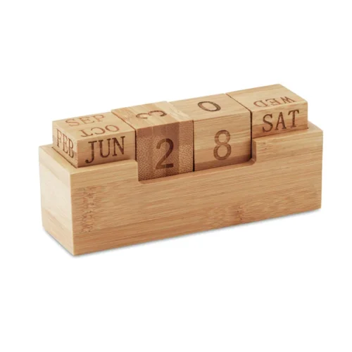 Calendar din bambus Karenda