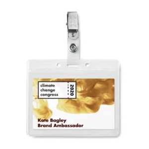 Suport ecuson din PVC Clipbadge