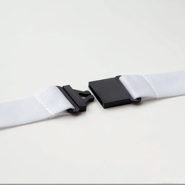Lanyard cu cârlig metalic, buclă detașabilă și siguranță Wide Lany