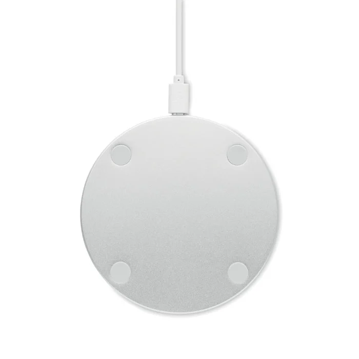 Încărcător wireless rapid în bambus și aluminiu Despad