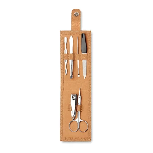 Set de manichiură din plută Nailkit Cork
