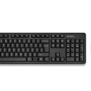 Kit Wireless tastatura si mouse A4TECH GK-3+G3-330N, taste numerice, negru