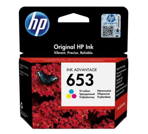 Cartus cerneala HP 3YM74AE Color Nr.653 200ini Cartus HP 653, Cyan, Magenta, Yellow