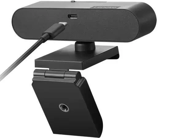 Camera Web Lenovo Performance FHD, rezolutie video Full HD, USB-C, Negru Camera Web Lenovo Performance FHD, rezolutie video Full HD, USB-C, Negru