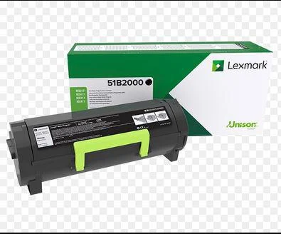Toner Lexmark 51B2000 Toner Lexmark 51b2000, Black