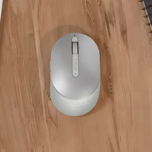 Mouse Wireless Dell MS7421W, 1600 dpi, Argintiu