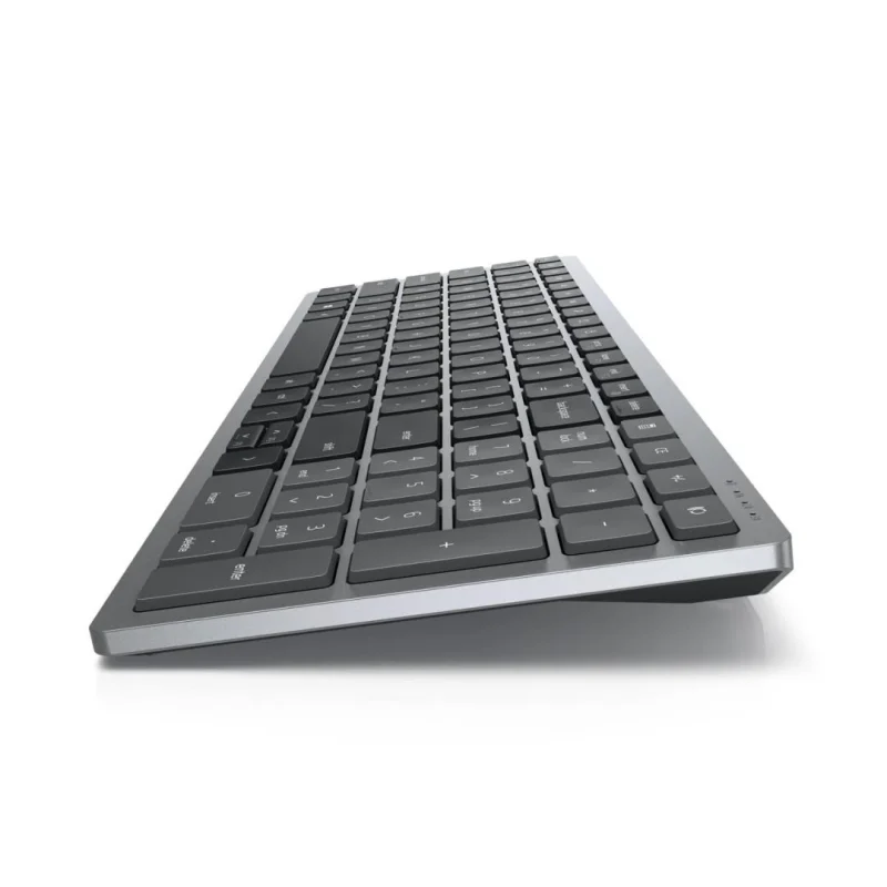 Kit Wireless tastatura si mouse Dell KM7120W, taste numerice, gri