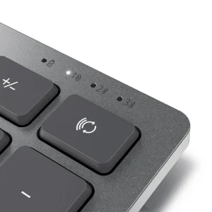 Kit Wireless tastatura si mouse Dell KM7120W, taste numerice, gri