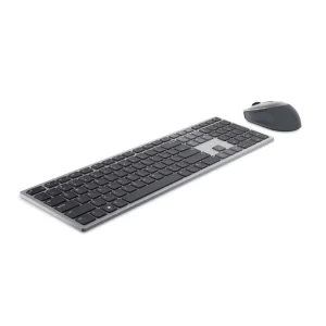 Kit Wireless tastatura si mouse Dell KM7321W, taste numerice, Gri