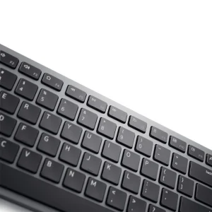 Kit Wireless tastatura si mouse Dell KM7321W, taste numerice, Gri