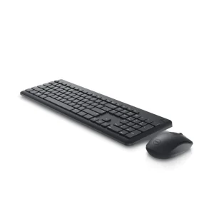 Kit Wireless tastatura si mouse Dell KM3322W, taste numerice, Negru