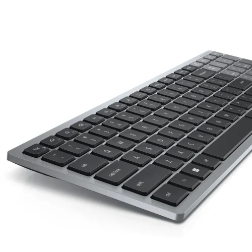 Tastatura Wireless DELL KB740, Fara fir, Gri Tastatura Wireless DELL KB740, Fara fir, Gri