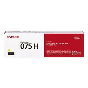 CANON CRG075 H TONER CARTRIDGE YELLOW Toner Canon 075 High Capacity, Yellow
