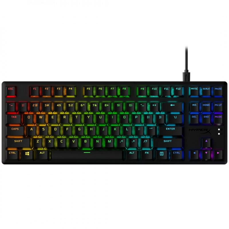Tastatura Mecanica Gaming HyperX Alloy Origins Core PBT, RGB, USB, Negru