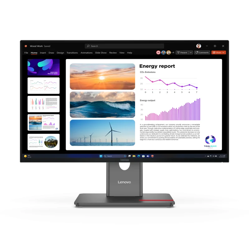 Monitor 23.8" ThinkVision P24Q-40 Monitor