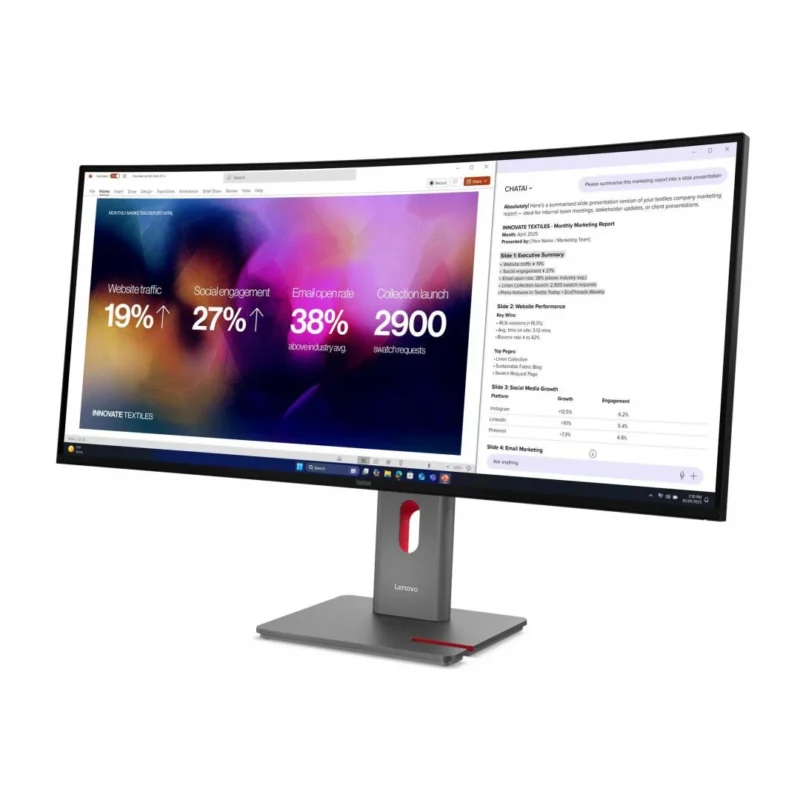 Monitor LenovoThinkVision P40WD-40 Monitor