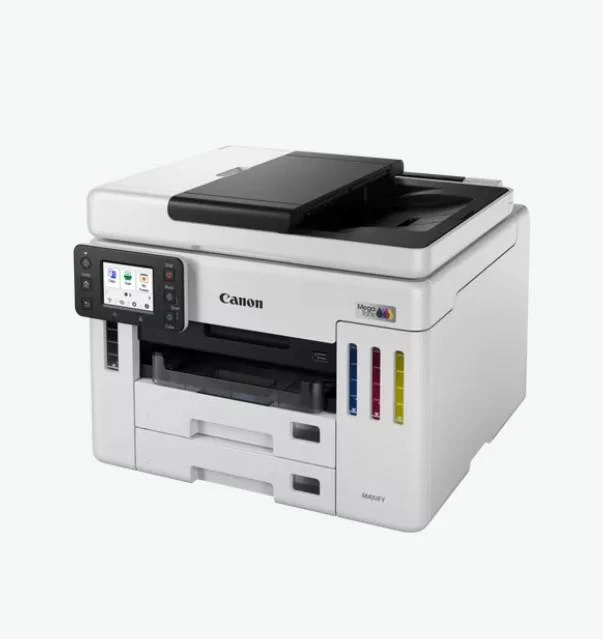 Multifunctional inkjet Canon Maxify GX7140, CISS, format A4, Color, Duplex, USB + LAN + Wi-Fi