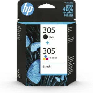Cartus cerneala HP 6ZD17AE 2-Pack Cartus HP 305, Black, Cyan, Magenta, Yellow