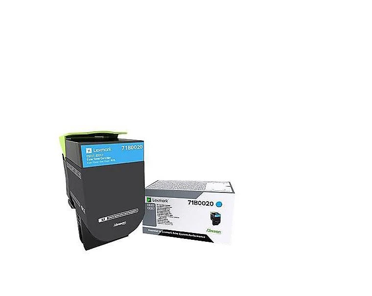 nod-71B0020-a4597f7b9e0d7696 Toner Lexmark 71b0020, Cyan