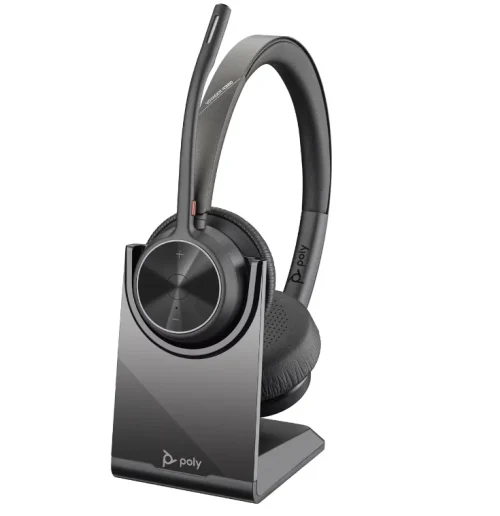 Casti Head-band HP Voyager 4320, Wireless, Negru